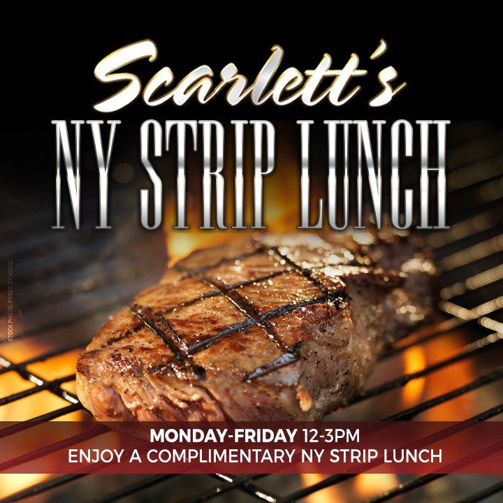 Free NY Strip Lunch Special