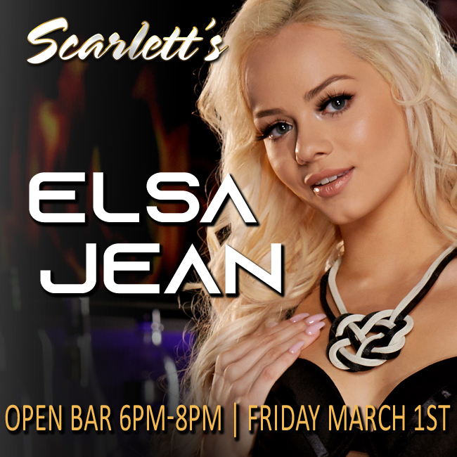 1st Bar Porn - Scarlett's Miami - Porn Star Elsa Jean