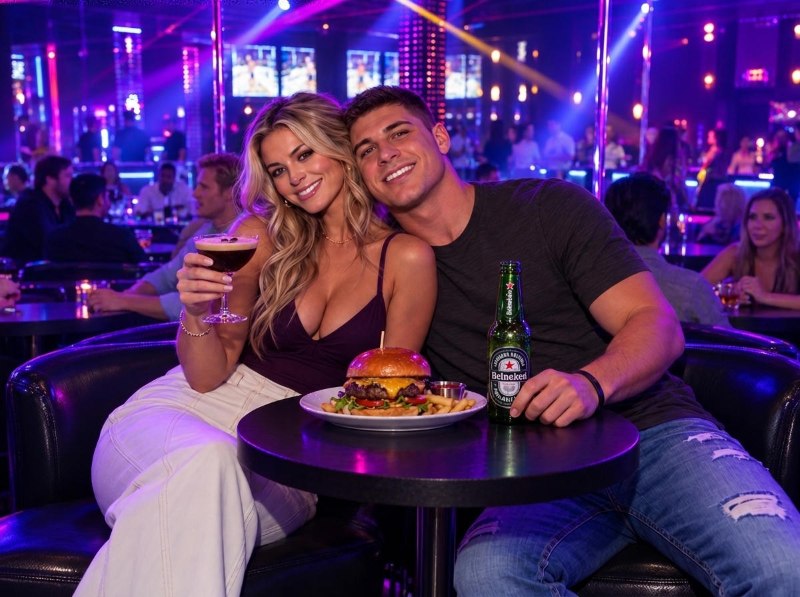 Date night experience at Scarlett's Cabaret near Miami and Fort Lauderdale